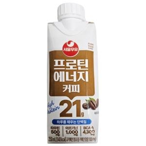 서울우유 프로틴 에너지 커피 240ml (1개)