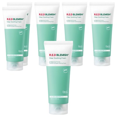 고운세상 닥터지 NEW 약산성 레드 블레미쉬 클리어 수딩 폼 200ml (6개)