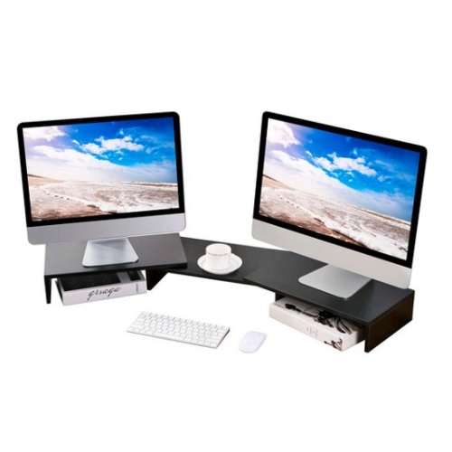 루덱 각도조절 듀얼 모니터 받침대 LDC-002L