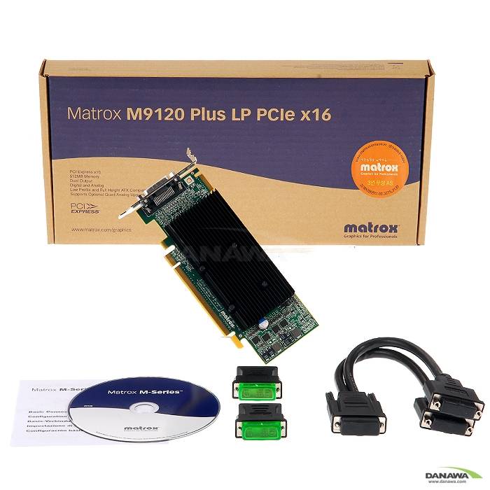 매트록스 M9120 PLUS LP PCle x16 512MB DVI 앤아이피_이미지