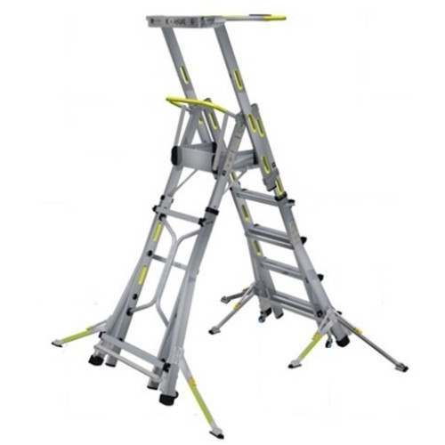 월드전자 CNS K사다리 높이조절형 6점지지 사다리 KLS205-TSM [5단]