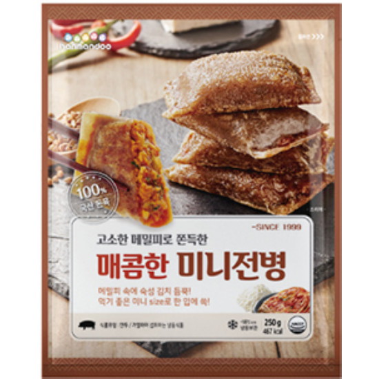 한만두 매콤한 미니전병 250g x 10봉_이미지