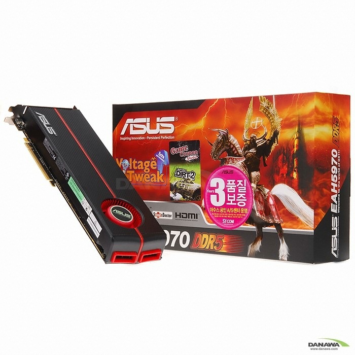 ASUS �󵥿� HD 5970 EAH5970 D5 2GB