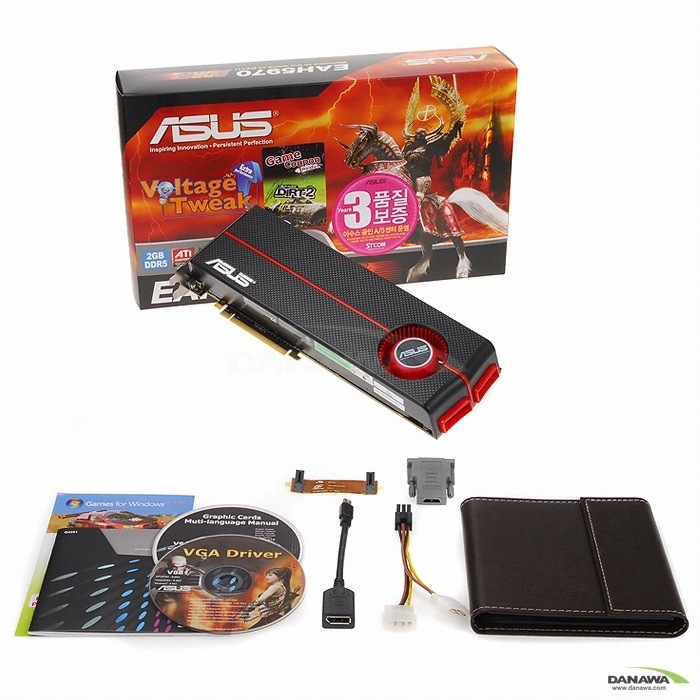 ASUS �󵥿� HD 5970 EAH5970 D5 2GB