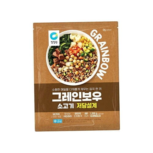 대상 청정원 그레인보우 소고기 200g (12개)_이미지