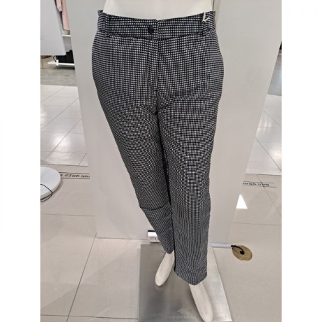 루이까스텔 슬림 스트레이트 프린트 제오비 다운 ZIP팬츠 3LRPT077B_이미지