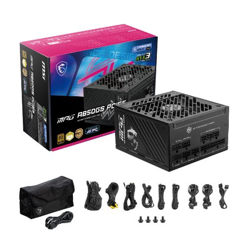 MSI MPG A850GS 80PLUS골드 풀모듈러 ATX3.1_이미지
