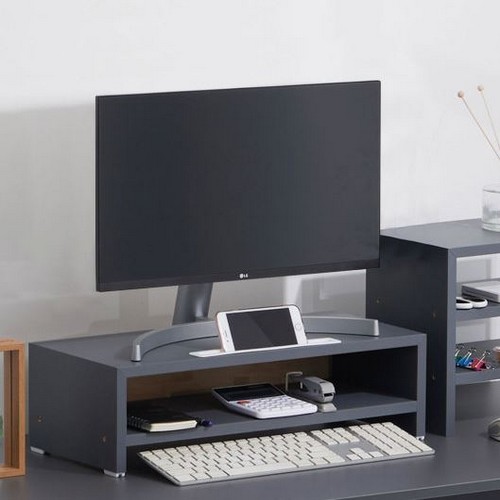 우드웰 MT-08 스토리 2단 모니터받침대_이미지