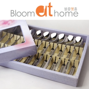 블룸엣홈 해피트리 레이저 한식수저세트 (10인)_이미지