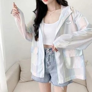 파스텔 그라데이션윈드자켓 머스트해브 WFJUI0I