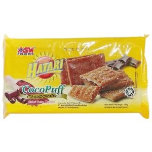 하타리 코코퍼프 초콜릿맛 비스킷 과자_이미지