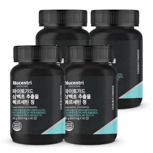 뉴센트리 파이토가드 삼백초 추출물 퀘르세틴 60정 (4개)_이미지