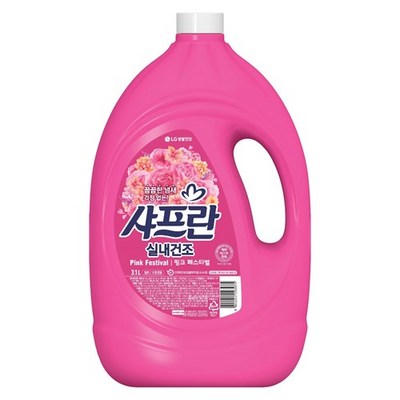 샤프란 실내건조 핑크 페스티벌 3.1L (4개)_이미지