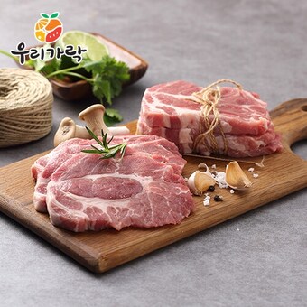 우리가락 <b>목살</b> 500g 구이용 냉장