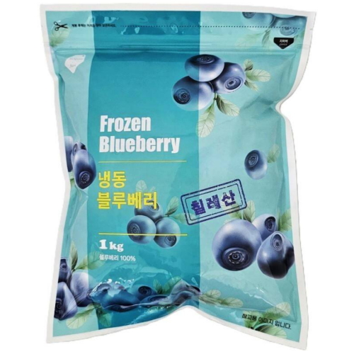  맥그로우앤마리 냉동 블루베리 1kg [1개]