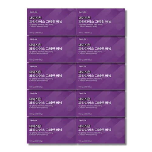 노바렉스 데이즈온 파라다이스그레인 버닝 28정 (10개)