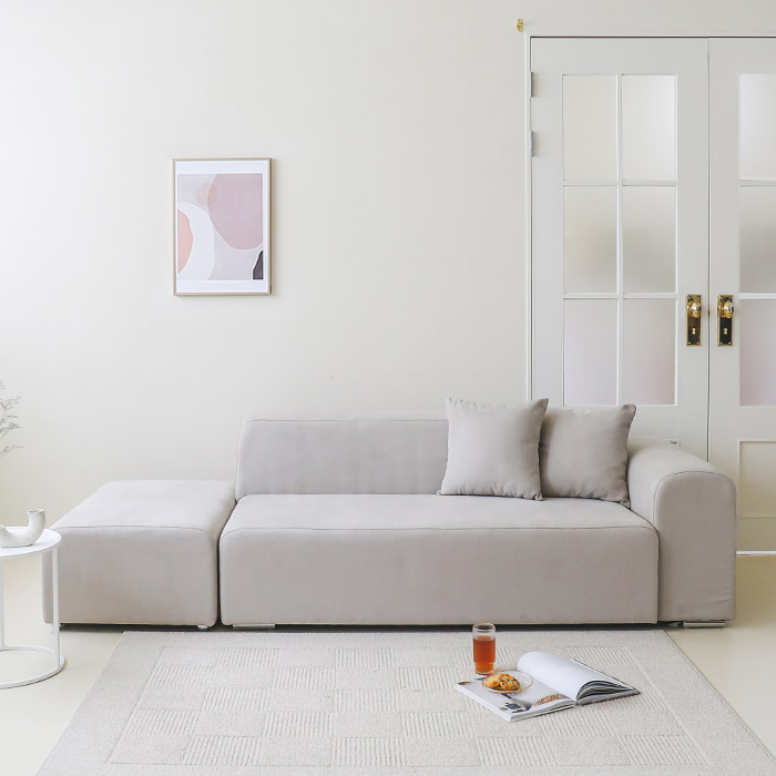 홈앤픽 퍼리든 뮤즈 패브릭 소파 3인용