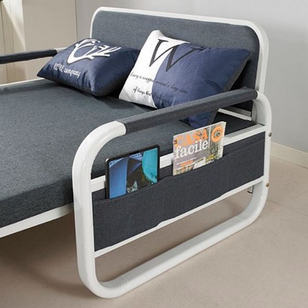 모든갤러리 수납형 접이식 패브릭 심플 소파베드 1인용_이미지