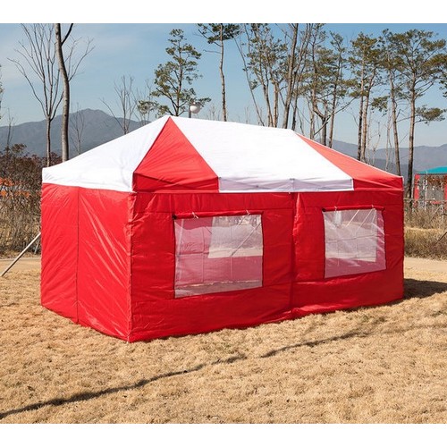 프리폼 베이직 천막 3x6 창문형 모기장 벽면 풀세트_이미지