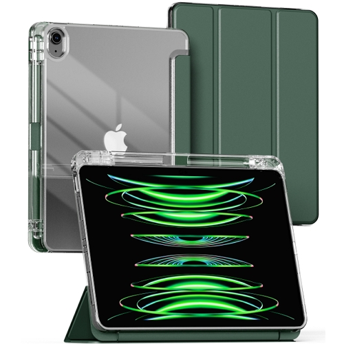 누아트 iPad Pro 11 4세대 스마트커버 애플펜슬 수납 투명 하드케이스