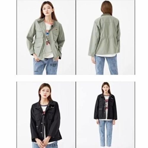 안양- 엔터 밴드넥 포켓 야상 점퍼 캐주얼 자켓6_JN21086SG