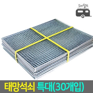 태망석쇠 특대 30개묶음 일회용석쇠 바베큐그릴 석쇠