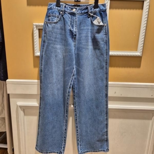 BCBG 올앤썬드리 여름25 썸머 스트레이트 진 A5M3P353_이미지