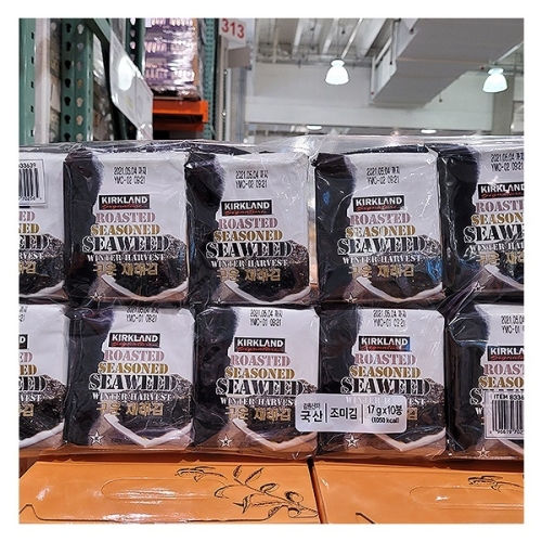 코스트코 커클랜드 시그니춰 구운 재래김 17g (10개)_이미지