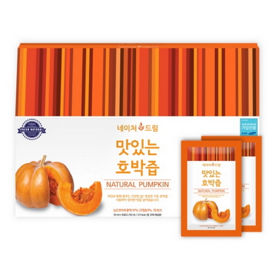 네이처드림 맛있는 호박즙 90ml 30포 (1개)_이미지