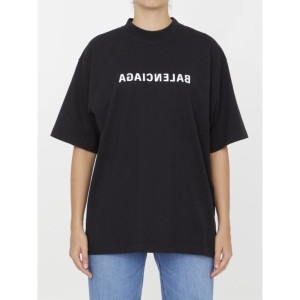 발렌시아가 반팔 티셔츠 764235 BLACK_이미지