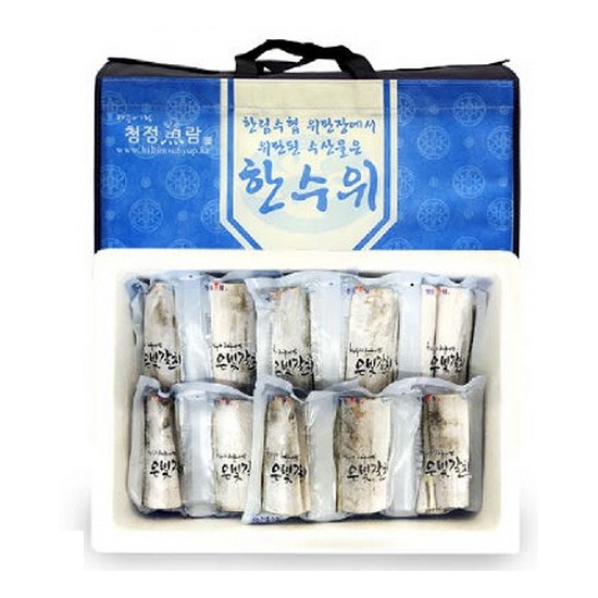 한수위 제주바당 은빛갈치 선물세트 210g (9개)