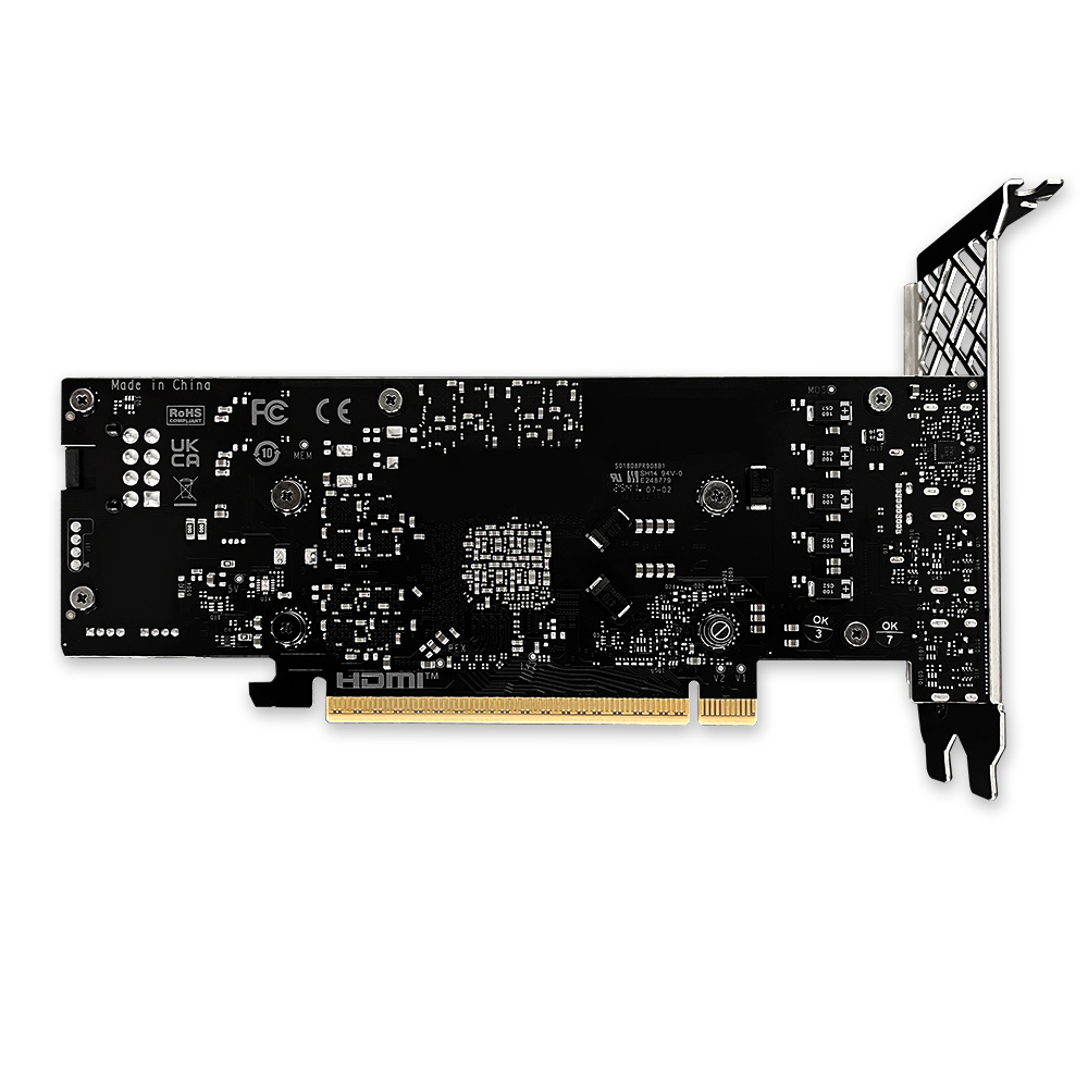 갤럭시 GALAX 지포스 RTX 5060 BLACK D7 8GB LP_이미지