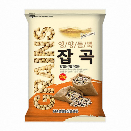 삼원농산 백태 국내산 2kg (1개)
