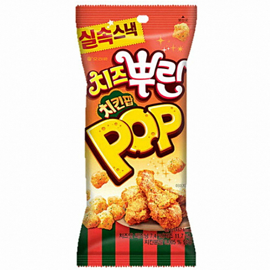 치즈뿌린 치킨팝 81g