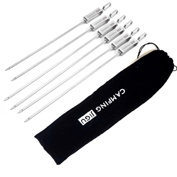스텐 바베큐 캠핑 꼬치