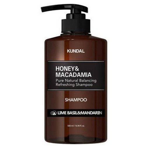 쿤달 네이처 샴푸 라임바질앤만다린 아로마에디션 500ml