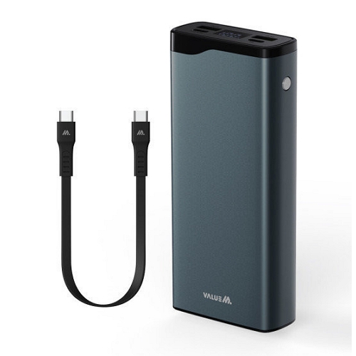 디엠케이코리아 밸류엠 PD 22.5W 메탈 보조배터리 VM-PM20APQ 20000mAh