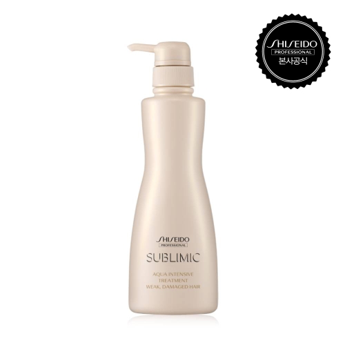  시세이도프로페셔널 서브리믹 아쿠아인텐시브 WEAK 트리트먼트 500ml [1개]