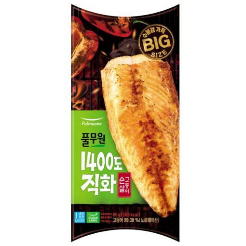 풀무원 1400도 직화 순살고등어 85g (1개)
