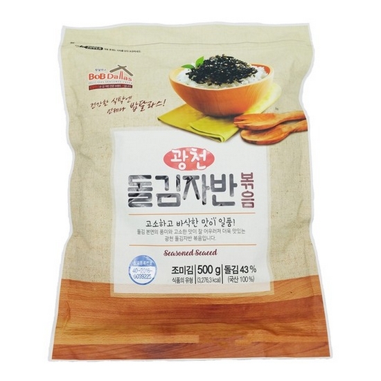 동산엘엔비 밥달라스 광천 돌김자반볶음 500g이미지입니다. 누르면 해당 게시물로 새창이동합니다.