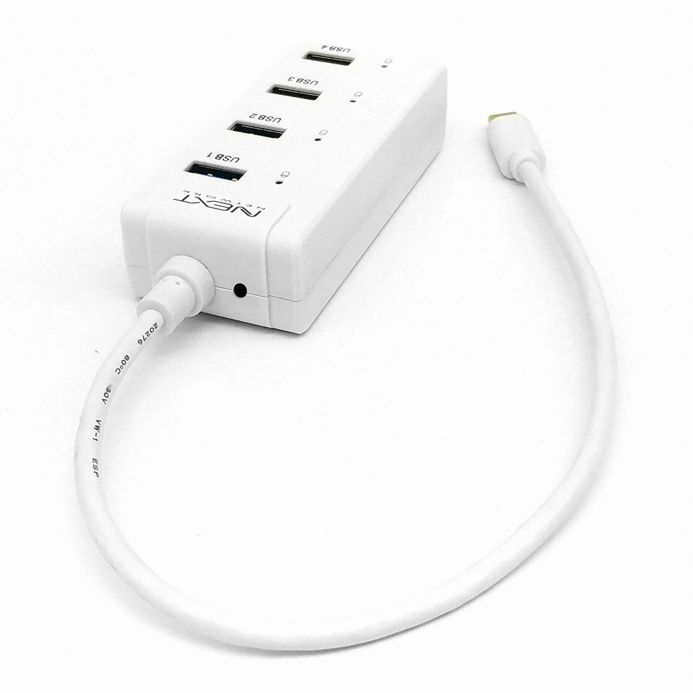이지넷유비쿼터스 넥스트 NEXT-515TC (4포트/USB 3.0 Type C)_이미지