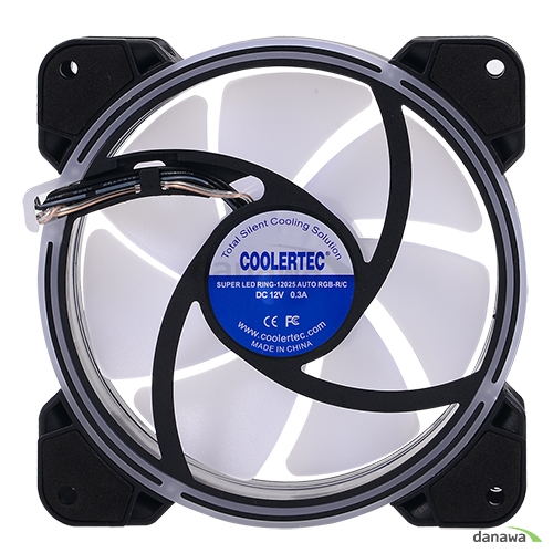 COOLERTEC SUPER LED RING-12025-AUTO RGB-R/C