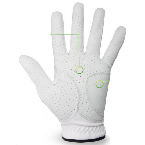 마르시아 미켈란젤로 프리미엄 콤비 반양피 골프장갑 (1개)_이미지