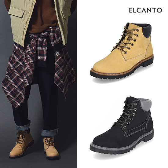 누벅 소가죽 워커 부츠 LCMA43I34V