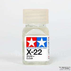 타미야 에나멜 X-22 클리어 유광_이미지