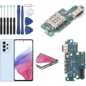 삼성물산 갤럭시 A535G용 도크 커넥터 A535G SMA536U USB 충전포트 플렉스 케이블 교체 타입 C 충전기 보드 공