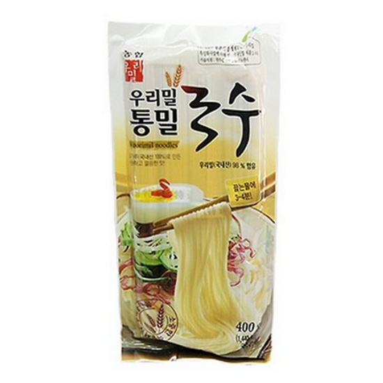우리밀 통밀국수 400g (1개)_이미지