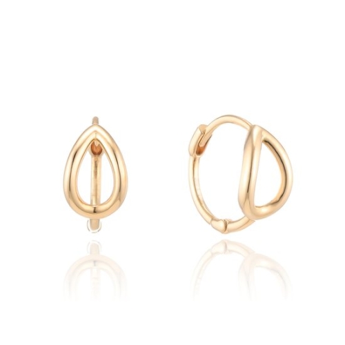 GB 라인 물방울 10K GOLD 원터치 귀걸이 LOTP3002T