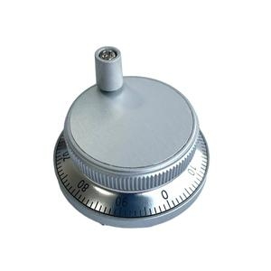 CNC 수동 펄스 발생기 핸드휠 로터리 인코더 전자 4 터미널 6 5V 60mm 100PPR