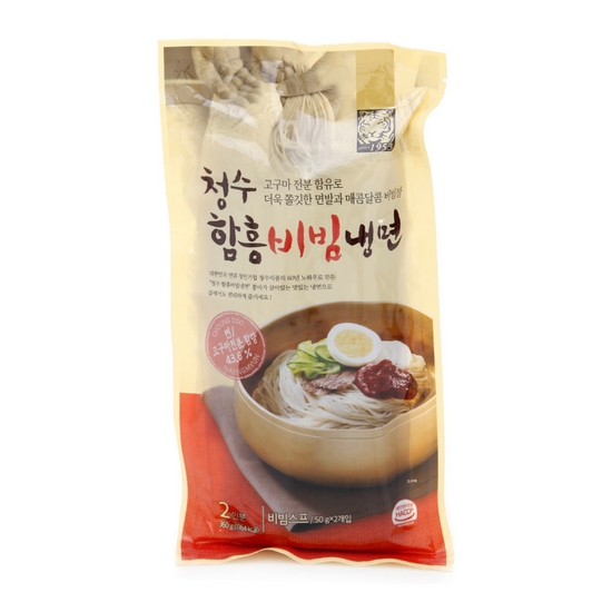 청수식품 청수 함흥비빔냉면 2인분 360g (1개)_이미지